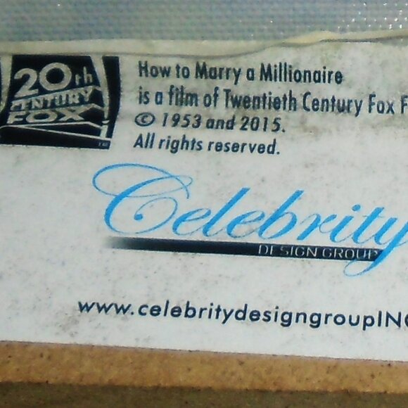 marilyn monroe how to marry a millionaire canvas photo wood art - actress jfk - Picture 7 of 8